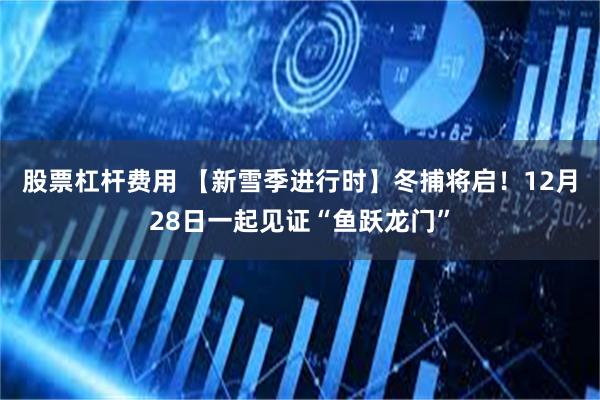 股票杠杆费用 【新雪季进行时】冬捕将启！12月28日一起见证“鱼跃龙门”