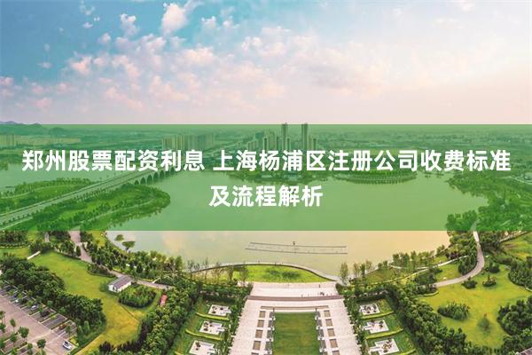 郑州股票配资利息 上海杨浦区注册公司收费标准及流程解析